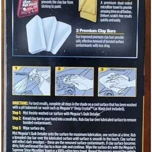 Other | Meguiars Smooth Surface Clay Bar Kit Safe Easy Premium Car ...